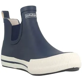 Bockstiegel Damen-Halbstiefel Momo dunkelblau/weiß Gr. 38