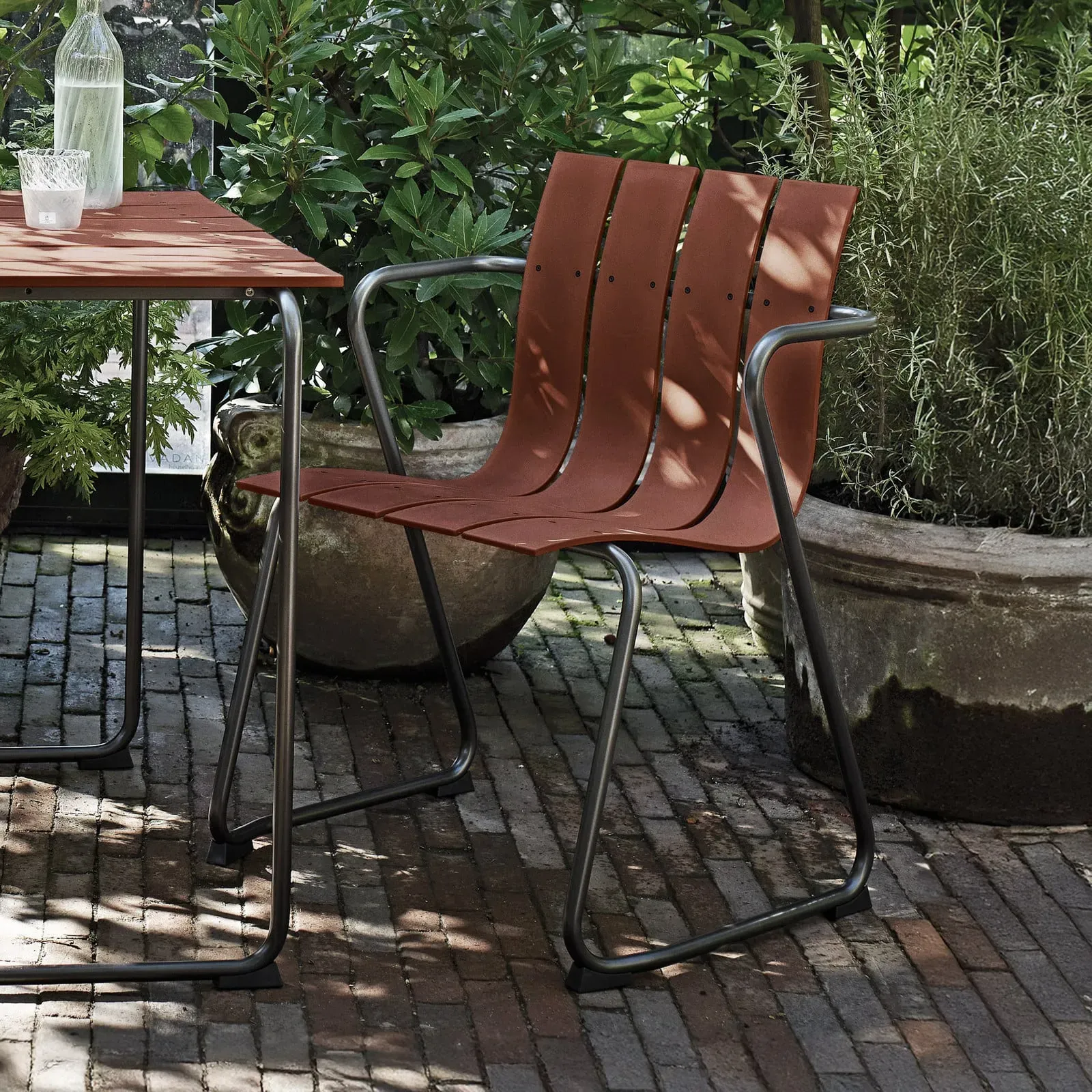 Außenleuchte MATER, Ocean, Rot, für Terrasse, Kunststoff, Design - 60 - 81