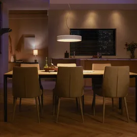 Philips Hue Pendelleuchte White Ambiance Enrave Weiß 4500 lm inkl. Dimmer