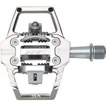 HT Components T2 SX Pedale silber