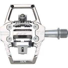 HT Components T2 SX Pedale silber