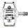 HT Components T2 SX Pedale silber