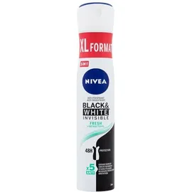 NIVEA Black & White Invisible Fresh 48h Deodorant Spray Antiperspirant 200 ml für Frauen