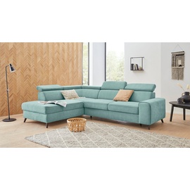 exxpo - sofa fashion Ecksofa »Forza«, blau