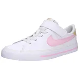 Nike Court Legacy Kinder White/Sesame/Honeydew/Pink Foam 35