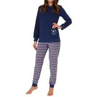 normann Frottee Pyjama Blau 40/42