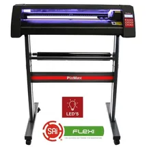 MonsterShop 720 LED Schneideplotter mit Ständer & Flexistarter Software