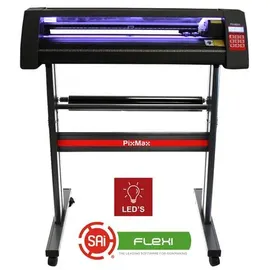 MonsterShop 720 LED Schneideplotter mit Ständer & Flexistarter Software