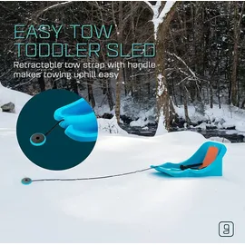 Plastkon Baby Rider, mint/orange