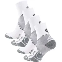 STARK SOUL® Quarter Performance Funktionssocken 2 Paar Weiß 39-42