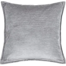 Kissenbezug DONE. "Fame", silber, B:60cm H:1cm L:60cm, Polyester, Polyester, Kissenbezüge, Hohe Lichtreflektion