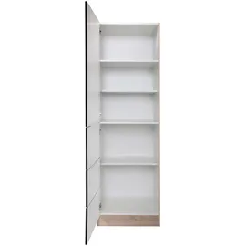 kochstation Seitenschrank KOCHSTATION KS-Brindisi 60 x 60 x 200 cm Schwarz