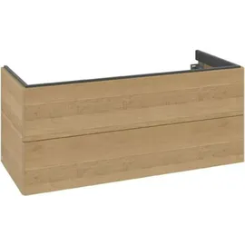 Villeroy & Boch Villeroy und Boch Antao Waschtisch-Unterschrank K06000HN 118,8x50,4x49,3cm, ohne Frontstruktur, honey oak