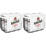 Berliner Kindl Jubiläums Pilsener Sixpacks, Einweg 6x0,50 L Dose (Packung mit 2)
