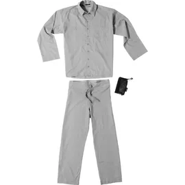 Traveler's Tree Herren Travel Insect Shield Pyjama Set (Größe XL, grau)