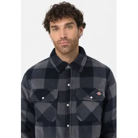 Dickies Funktionshemd DICKIES "Dickies Workwear Hemden PORTLAND SHIRT", Herren, Gr. M, Normalgrößen, blau, Flanell, Oberstoff: 100% Polyester; Füllung: 100% Polyester, Hemden