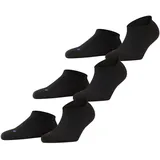 Falke Cool Kick 3-Pack Sneakersocken 3 Paar Schwarz 44-45