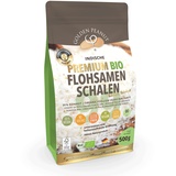 GOLDEN PEANUT Flohsamenschalen Bio 500 g, 99% Reinheit, Indien, ballaststoffreich, glutenfrei, vegan, Naturprodukt