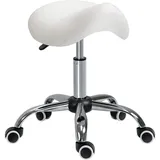 Homcom Sattelhocker creme
