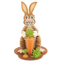 Filz-Bausatz "Hase", braun