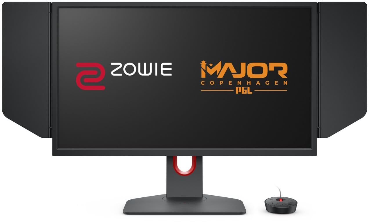 BenQ Zowie XL2566K 24,5 Zoll TN 360 Hz Gaming-Monitor | Bewegungsschärfe mit DyAc+ | 1080P | XL Setting to Share | Farbmodi | Anpassbares Quick Menü, Schwarz