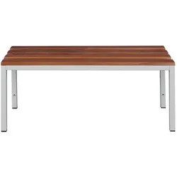 Sitzbank Garderobensitzbank Umkleidebank freistehend 100 cm Buche, 801220