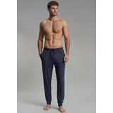 Götzburg Pyjamahose New York in blau-dunkel-uni | Gr.: 48