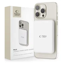 TECH-PROTECT Pb10 Lifemag Magsafe 5000 Mah Weiss