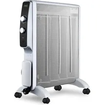 TREBS 99400 - Mobile Micathermische Heizung mit Rollen - Weiß