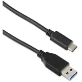 Targus USB-Kabel USB-C To USB-A 3.1 Gen2 Cable« USB-C 100 cm, schwarz