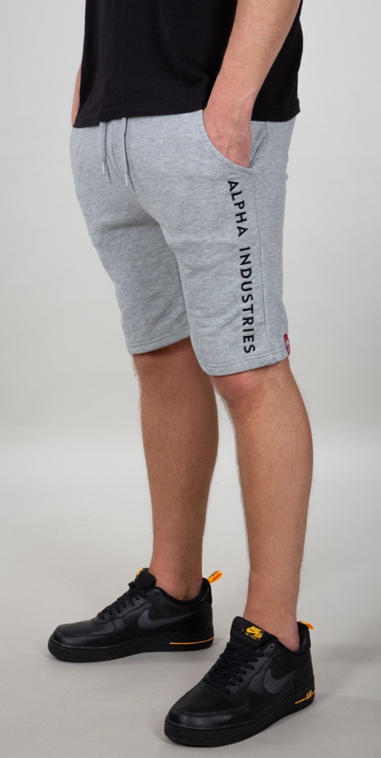 Alpha Industries AI Sweat Shorts, grijs, L Voorman