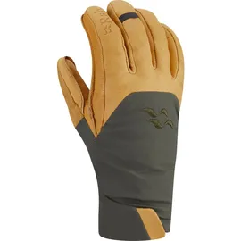 Rab Khroma Tour GTX Handschuhe Oliv-Dunkelgrün/Orange S