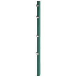 Alberts Zaunpfosten verkürzt 60 x 40 mm in 3 Farben zum Aufschrauben, Doppelstabmatten, Zäune