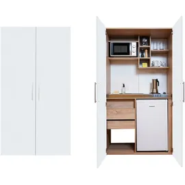 Respekta Peter 104 cm Elektrokochfeld links weiß