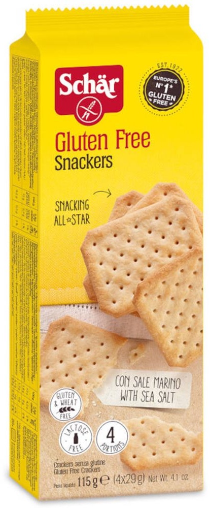 Schär Snackers sans gluten 4x29 g Cookies