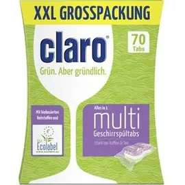 Claro Multi Geschirrspültabs 70 St.