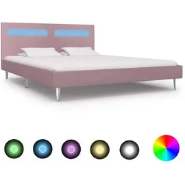 vidaXL Bettgestell 180 x 200 cm Rosa