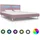 vidaXL Bettgestell 180 x 200 cm Rosa