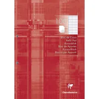 Clairefontaine 5813C Notizbuch 100 Blatt, weiß