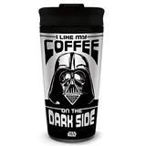 Star Wars (I LIKE MY COFFEE ON THE DARK SIDE) METAL TRAVEL MUG