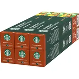 STARBUCKS Breakfast Blend by Nespresso, Mittlere Röstung, Kaffeekapseln 6 x 10 (60 Kapseln)