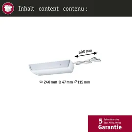 Paulmann Seilsystem Trafo LED-Netzteil max. 60W 230/12V Chrom matt