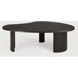 Ethnicraft Boomerang Indoor Couchtisch Mahagoni Dunkelbraun - Dunkelbraun
