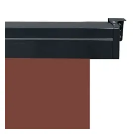 vidaXL Seitenmarkise 165 x 250 cm Braun Polyester