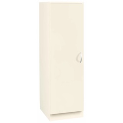 Seitenschrank WIHO KÜCHEN „Flexi“ Schränke Gr. B/H/T: 50 cm x 165 cm x 60 cm, front und korpus: magnolia Seitenschrank
