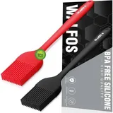 Backpinsel Silikonpinsel Set (21cm) Küchenpinsel Grillpinsel BBQ