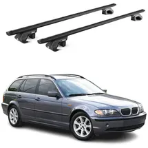 Aurilis Dachträger Aluminium für BMW 3er Touring E46