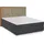 Dynamic24 Boxspringbett 180x200 Rattan Schlafzimmer Bett Doppelbett Ehebett Topper