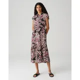 Opus Midikleid A-Linie Tropical Rot 34