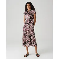 Opus Midikleid A-Linie Tropical Rot 34